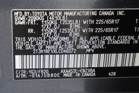 2020 Toyota RAV4 LE