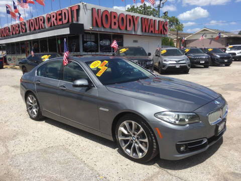 2014 BMW 5 Series for sale at Giant Auto Mart 2 in Houston TX
