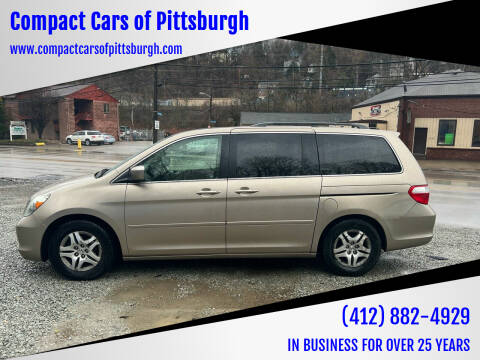 2005 Honda Odyssey for sale at Compact Cars of Pittsburgh in Pittsburgh PA