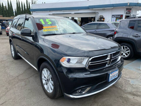 2015 Dodge Durango for sale at CAR GENERATION CENTER, INC. in Los Angeles CA