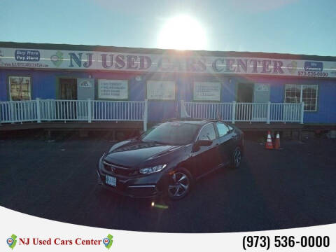 2020 Honda Civic for sale at New Jersey Used Cars Center in Irvington NJ