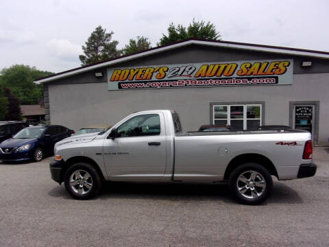 2011 RAM 1500 for sale at ROYERS 219 AUTO SALES in Dubois PA