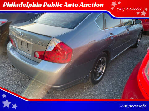 2006 Infiniti M45 for sale at Philadelphia Public Auto Auction in Philadelphia PA