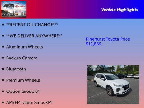 2019 Hyundai Santa Fe SEL Plus 2.4L