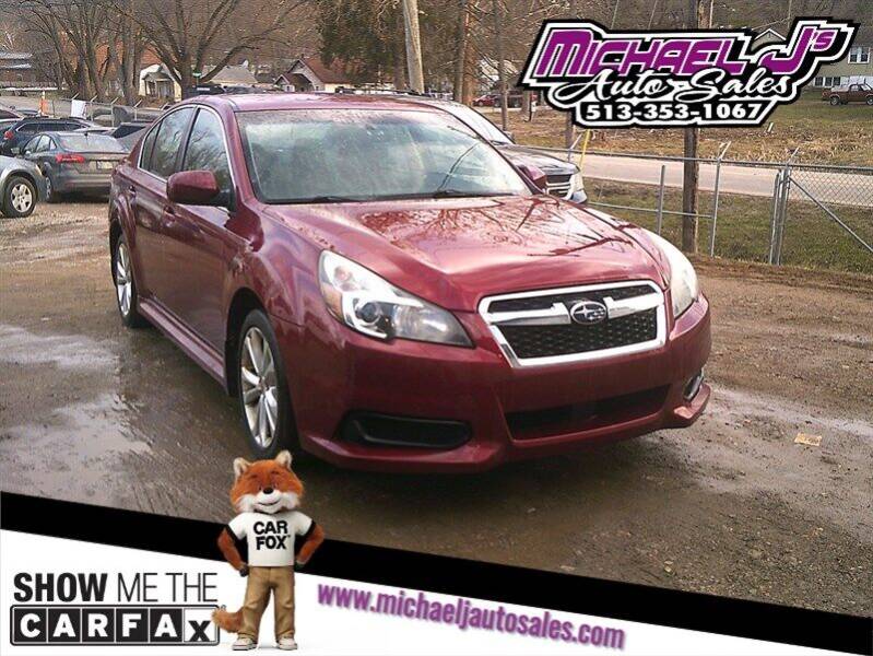 2013 Subaru Legacy for sale at MICHAEL J'S AUTO SALES in Cleves OH