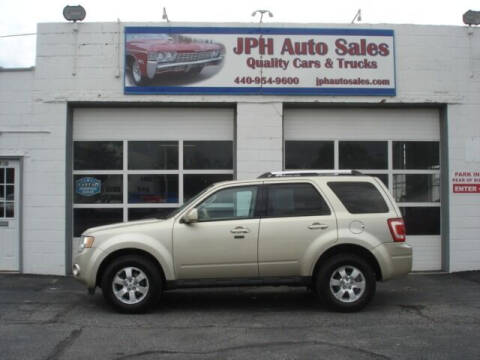 2010 Ford Escape for sale at JPH Auto Sales in Eastlake OH