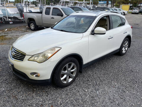 2008 Infiniti EX35 for sale at H & J Wholesale Inc. in Charleston SC