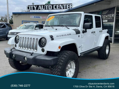 2015 Jeep Wrangler Unlimited for sale at City Auto Center in Davis CA