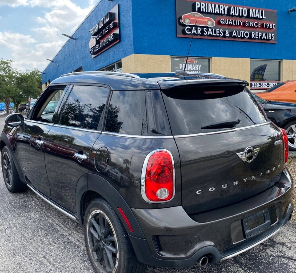 2015 MINI Countryman for sale at Primary Auto Mall in Fort Myers, FL