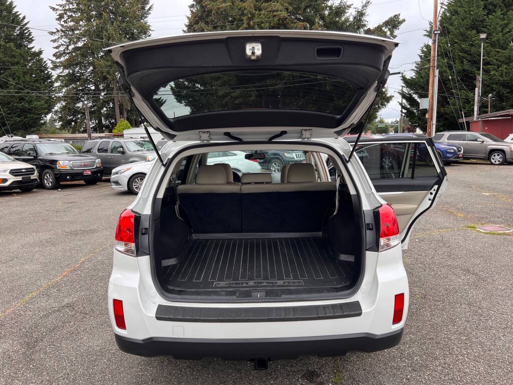 2012 Subaru Outback for sale at PLATINUM AUTO SALES INC in Lacey, WA