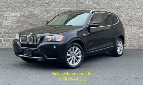 2011 BMW X3 for sale at Salem Motorsports in Salem MA