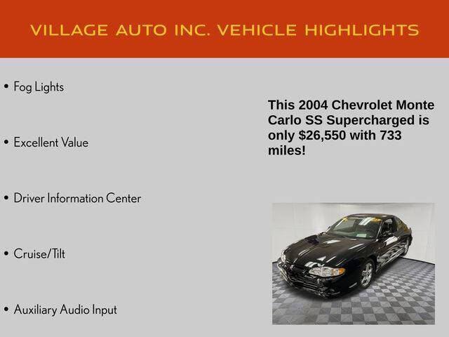2004 Chevrolet Monte Carlo SS Supercharged
