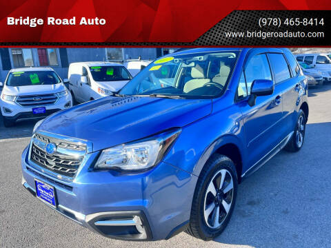 2017 Subaru Forester for sale at Bridge Road Auto in Salisbury MA