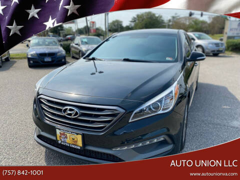 2017 Hyundai Sonata for sale at Auto Union LLC in Virginia Beach VA