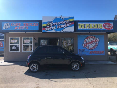 2012 FIAT 500 for sale at Claremore Motor Company in Claremore OK