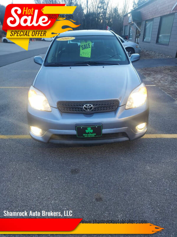 2007 Toyota Matrix for sale at Shamrock Auto Brokers, LLC in Belmont NH