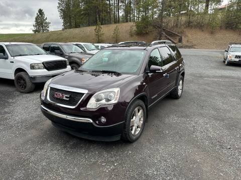 2008 GMC Acadia for sale at CARLSON'S USED CARS in Troy ID