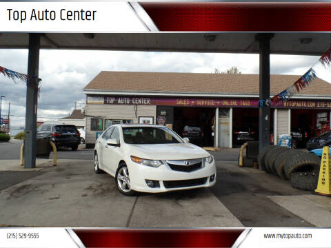 2010 Acura TSX for sale at Top Auto Center in Quakertown PA