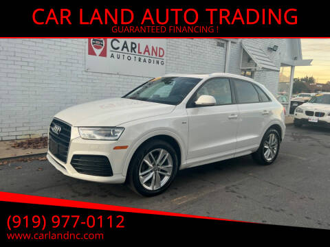 2018 Audi Q3 for sale at CAR LAND  AUTO TRADING in Raleigh NC