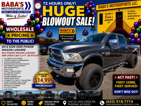 2016 RAM 2500