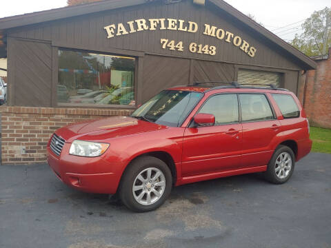 2008 Subaru Forester for sale at Fairfield Motors in Fort Wayne IN