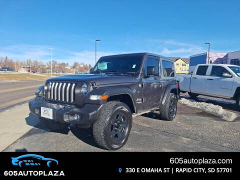 2021 Jeep Wrangler for sale at 605 Auto Plaza in Rapid City SD
