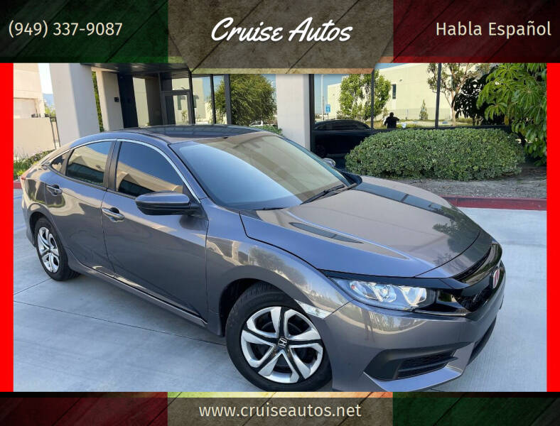 2018 Honda Civic for sale at Cruise Autos in Corona CA