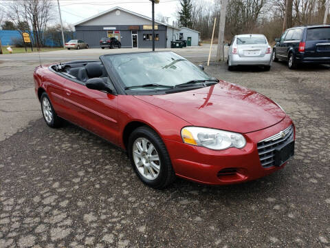 2004 Chrysler Sebring for sale at MEDINA WHOLESALE LLC in Wadsworth OH