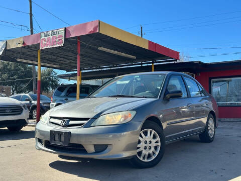 2005 Honda Civic for sale at Cash Car Outlet in Mckinney TX