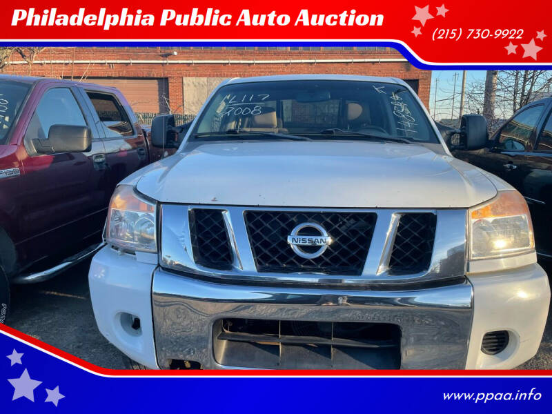 2008 Nissan Titan for sale at Philadelphia Public Auto Auction in Philadelphia PA