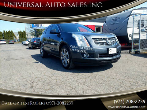 2012 Cadillac SRX for sale at Universal Auto Sales Inc in Salem OR