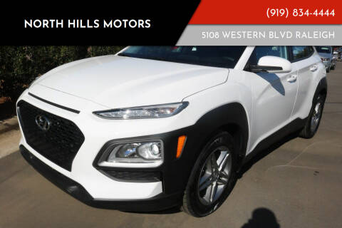 2021 Hyundai Kona for sale at NORTH HILLS MOTORS in Raleigh NC