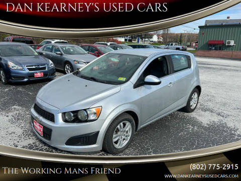 2015 Chevrolet Sonic for sale at DAN KEARNEY'S USED CARS in Center Rutland VT