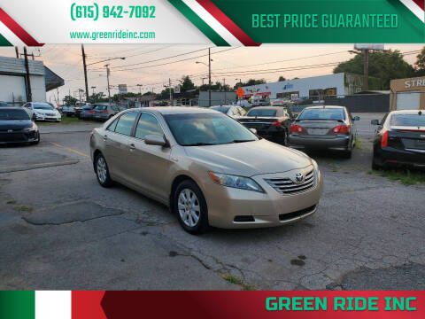 2007 Toyota Camry Hybrid for sale at Green Ride Inc in Nashville TN