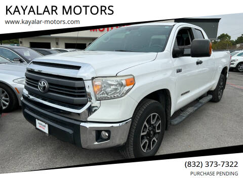 2015 Toyota Tundra for sale at KAYALAR MOTORS in Houston TX