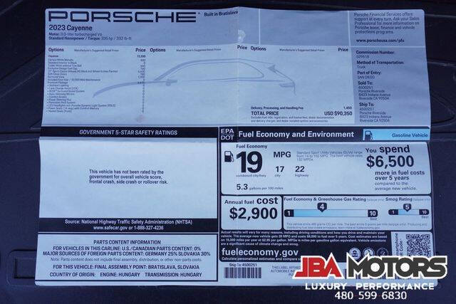 2023 Porsche Cayenne