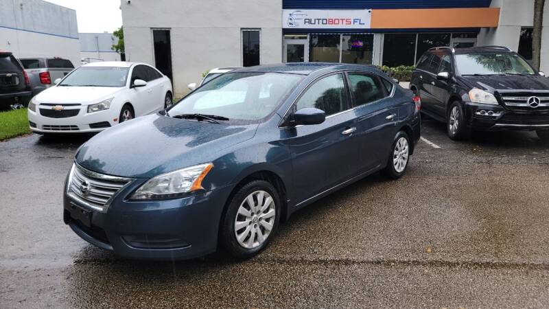 2014 Nissan Sentra for sale at AUTOBOTS FLORIDA in Pompano Beach FL