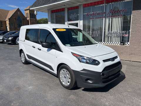 2017 Ford Transit Connect for sale at KUHLMAN MOTORS in Maquoketa IA