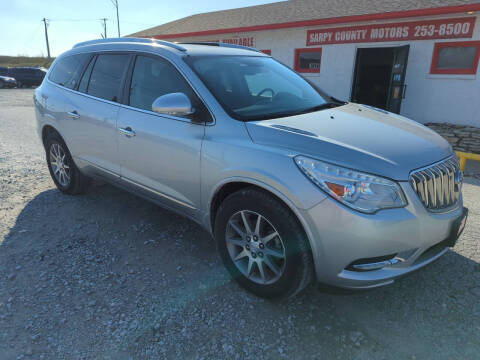 2016 Buick Enclave for sale at Sarpy County Motors in Springfield NE