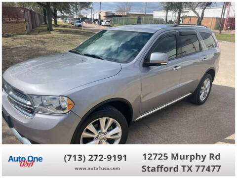 2013 Dodge Durango for sale at Auto One USA in Stafford TX