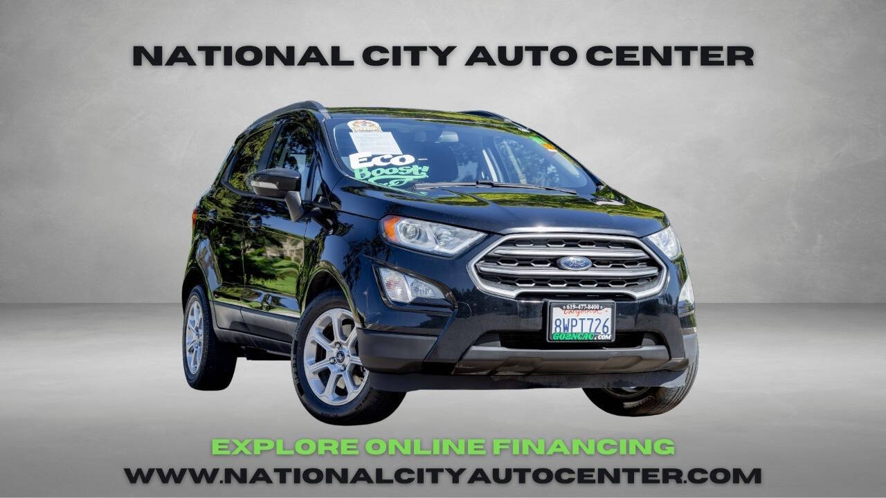 used 2018 Ford EcoSport SE 4dr Crossover