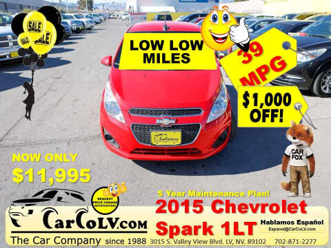 2015 Chevrolet Spark for sale at The Car Company in Las Vegas NV