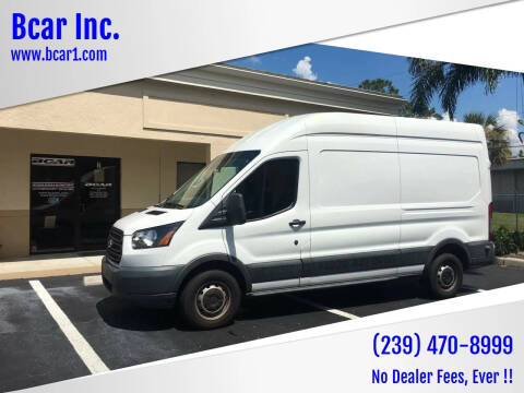 2015 Ford Transit Cargo for sale at Bcar Inc. in Fort Myers FL
