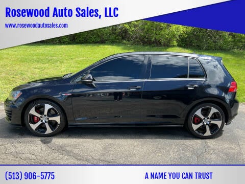 2016 Volkswagen Golf GTI for sale at Rosewood Auto Sales, LLC in Hamilton OH