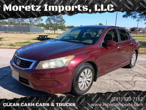 2010 Honda Accord for sale at Moretz Imports, LLC in Spring TX