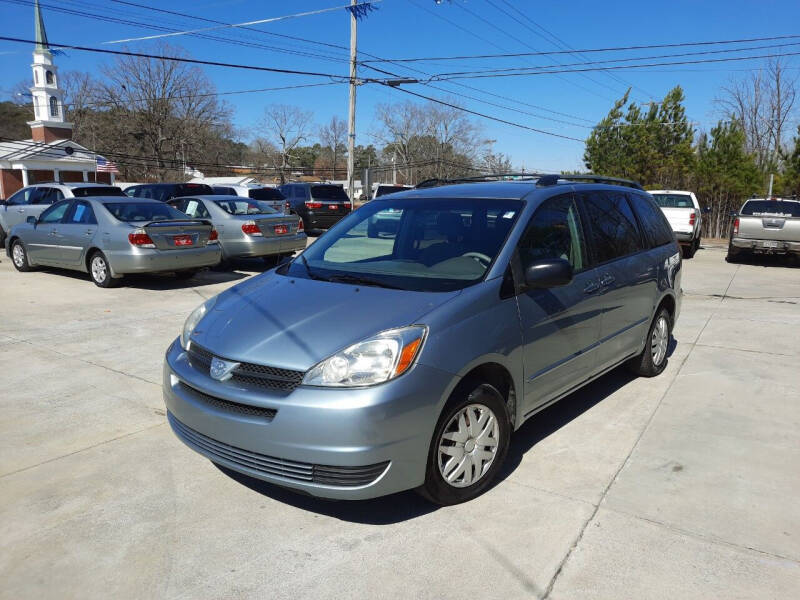 2005 Toyota Sienna for sale at Md Auto Sales LLC in Dalton GA