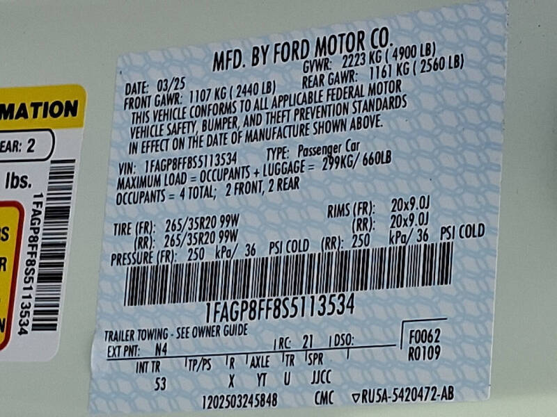 2025 Ford Mustang GT Premium