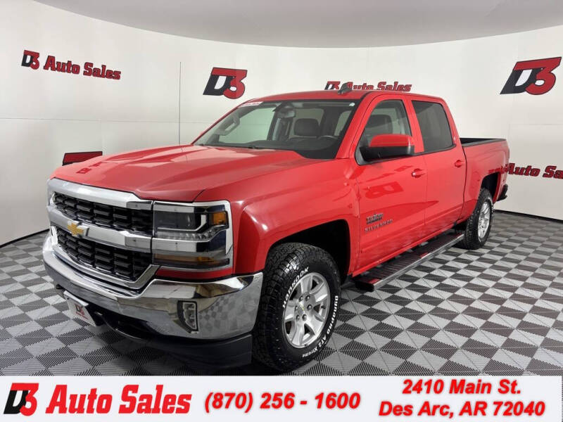 2016 Chevrolet Silverado 1500 for sale at D3 Auto Sales in Des Arc AR