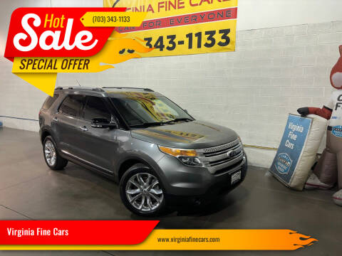 2014 Ford Explorer for sale at Virginia Fine Cars in Chantilly VA