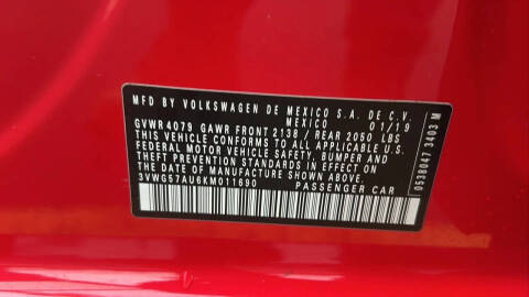 2019 Volkswagen Golf